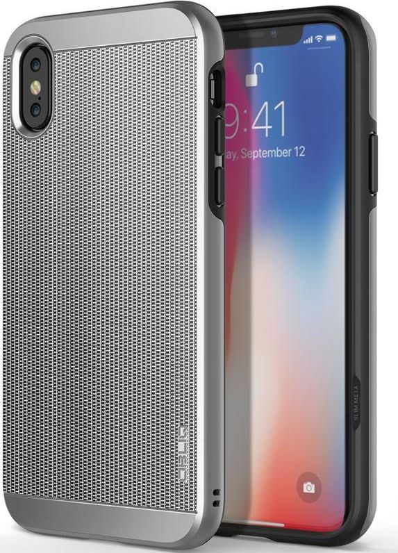 Obliq Obliq Slim Meta – pouzdro na Iphone X (saténově stříbro)