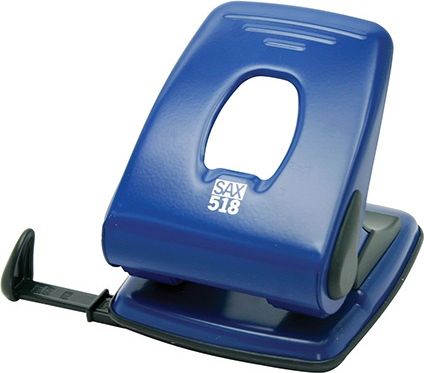 SAX 518 děrovač 40 listů Modrá (ISAX518-01)
