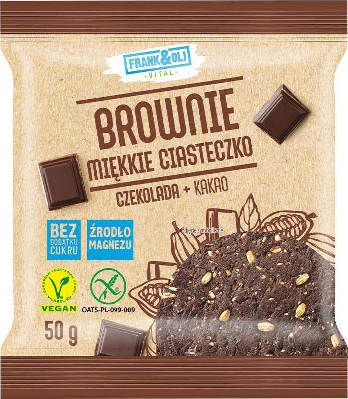 Frank&Oli Brownie Čokoláda a kakao 50g