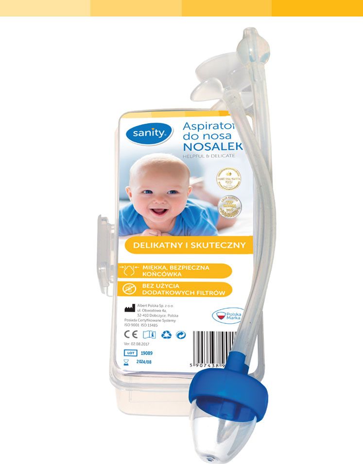 Nosná odsávačka Sanity Nosalek