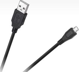Deco-Line USB-A - microUSB USB kabel 1 m černý (4959)