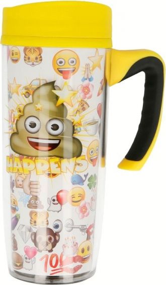 Emoji Emoji - Cestovný hrnček 533 ml