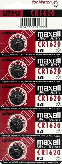 Batéria Maxell CR1620 5 ks.