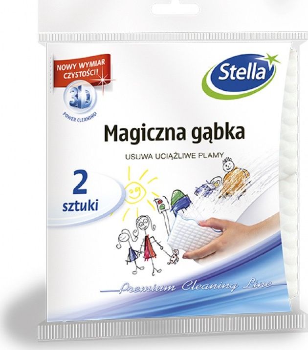 Stella Magic houbička STELLA, 2 ks, bílá + modrá