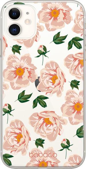 Pouzdro Babaco BABACO FLOWERS PRINT 014 SAMSUNG GALAXY A72 5G TRANSPARENT