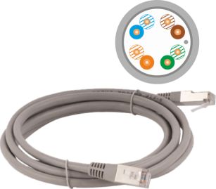 A-LAN KKF5SZA10.0 networking cable Grey