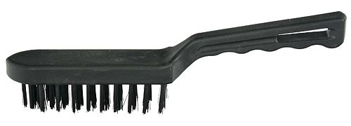 Kefa drôtená 4 rad s plastovou rukoväťou