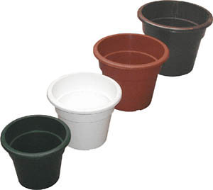 Kvetináč 18 cm biely