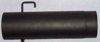 Rúra dymová 1,5 120/500 s klapkou