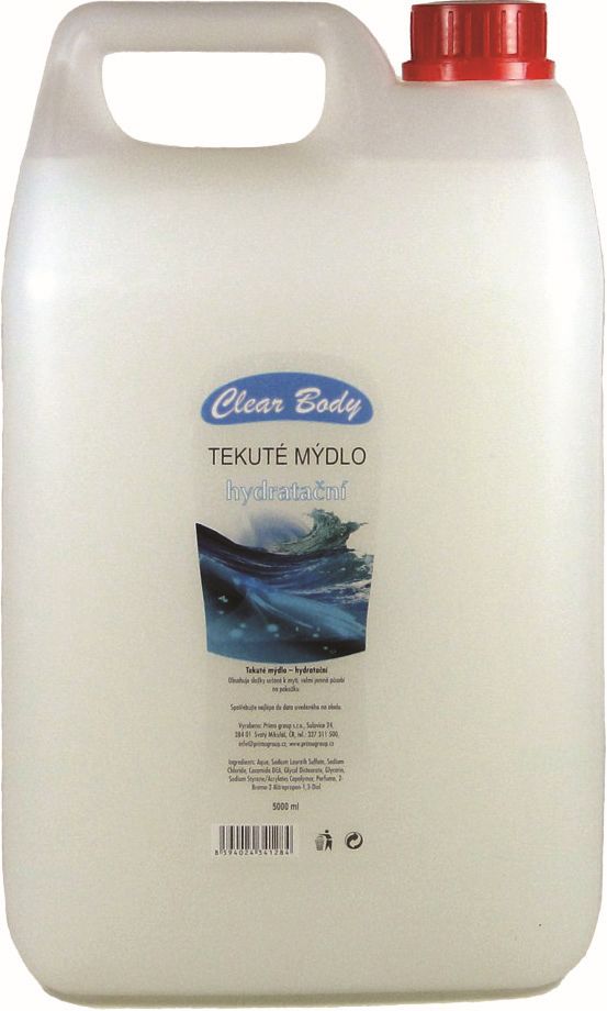 Mydlo tekuté hydratačné Clear Body 5 l