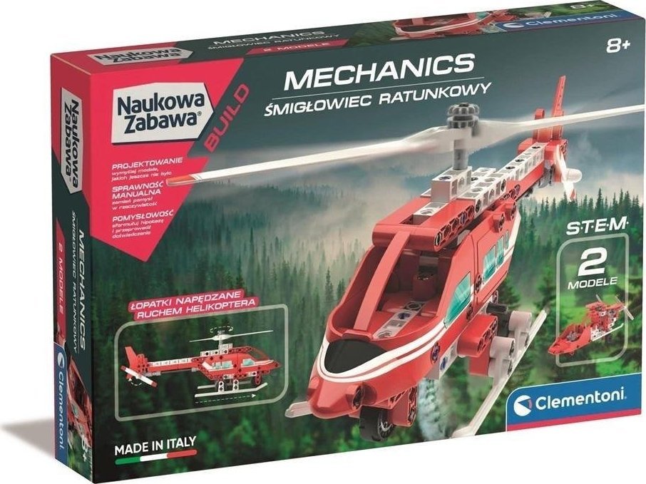 Laboratórna stavebnica mechaniky Záchranný vrtuľník