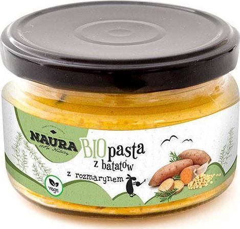 Naura Sladká bramborová pasta s rozmarýnem BIO 190g