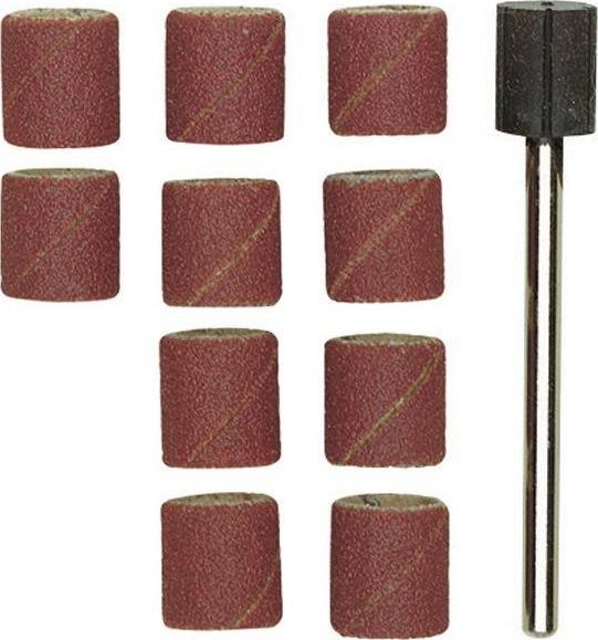 Proxxon Brusný hrot 10x10 mm Proxxon gr. 150 korund + stopka 10 ks.