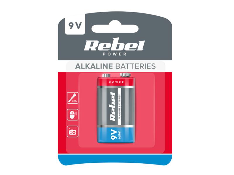 Rebel Bateria 6LR61 1 szt.