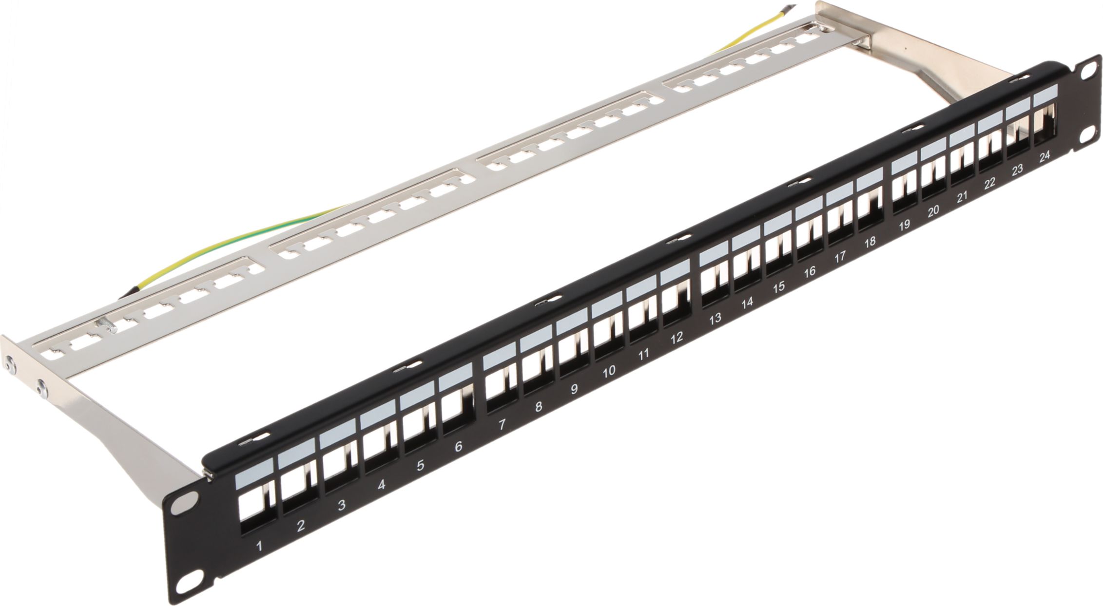 Patchpanel 1U 19 24x slot keystone (PP-24/FX/C)