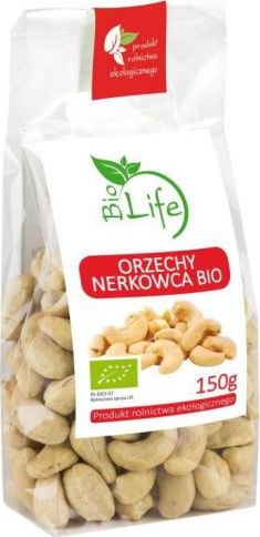 BIO LIFE Kešu orechy 150g EKO Bio Life