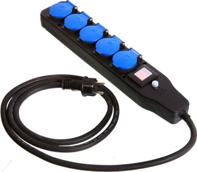 Jako Schwabe Extension Cord Neopren 2 MB 5 zásuvek