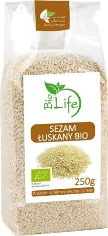BIO LIFE Sezam loupaný 250g EKO Bio Life