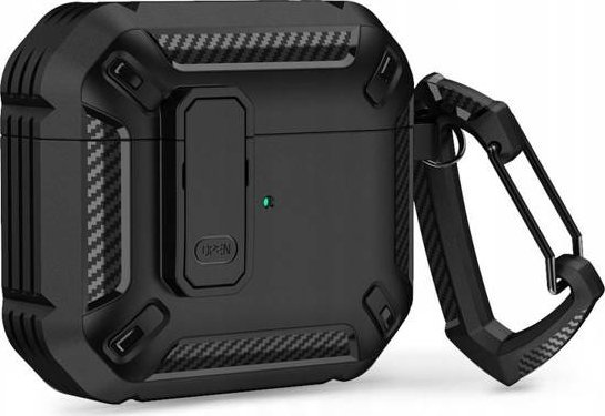 Tech-ProtectX-carbo Apple AirPods Pre 2/1 čierne puzdro