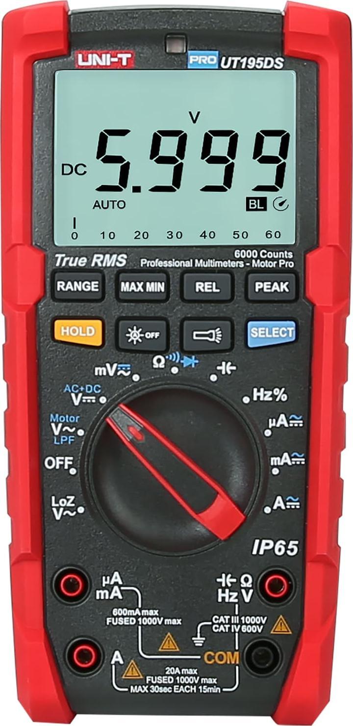 Uni-T UNIVERZÁLNÍ METR UT-195DS UNI-T