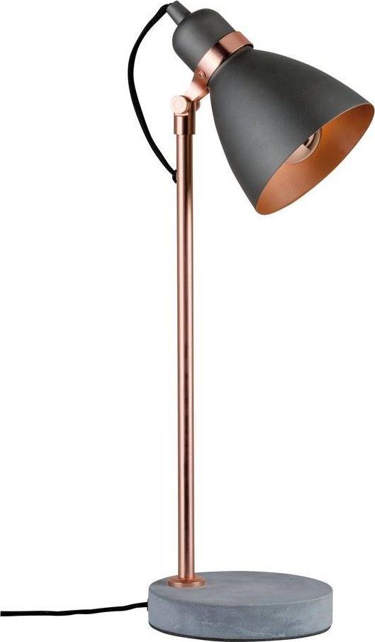 Stolní lampa Paulmann Neordic Orm Stolní lampa max. 1x20W E27 230V šedá/měď kov/beton