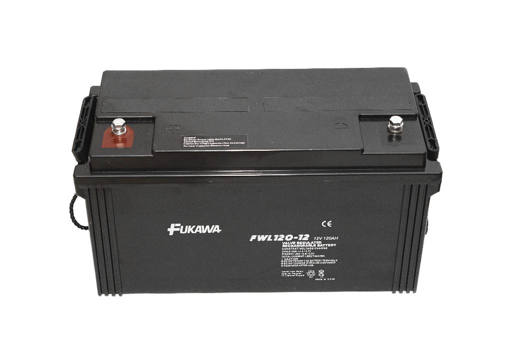 akumulátor FUKAWA FWL 120-12  (12V; 120Ah; závit M8; životnost 10let)