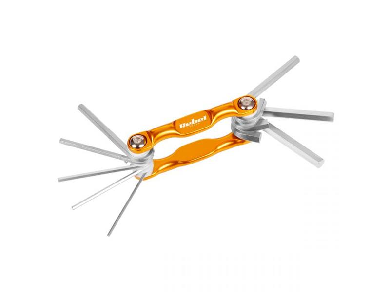 Högert Technik Zestaw kluczy imbusowych Hex typ L 1,5-10mm 9szt. (HT1W802)