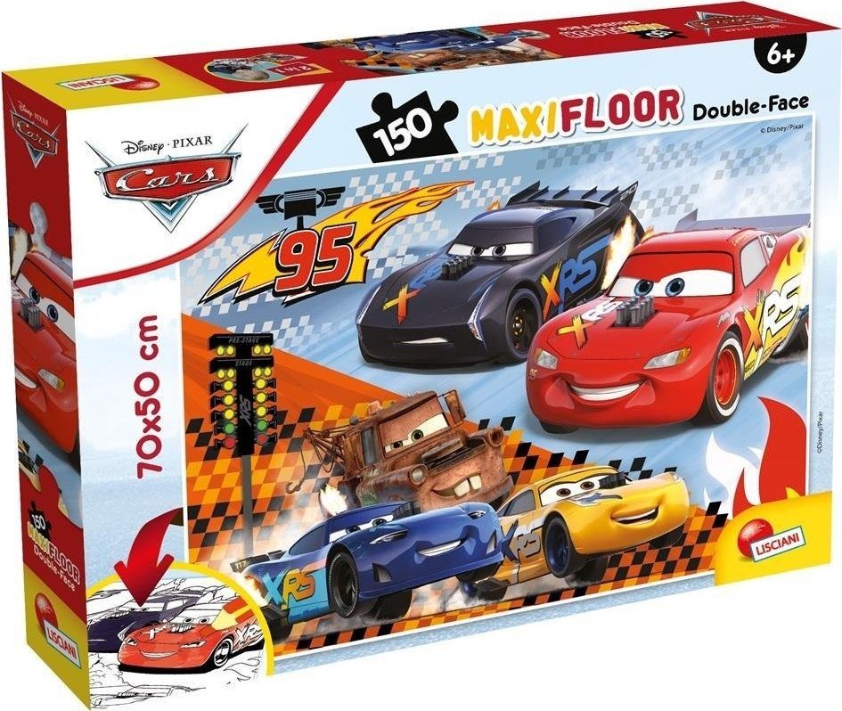 Lisciani LISCIANI DISNEY PUZZLE OBOJSTRANNÉ MAXI PODLAŽIA 150 KS. AUT