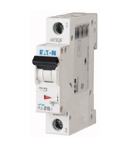 Jistič Eaton 1P 10A B 6kA