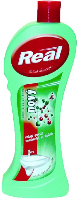 Real jemný čisticí krém zelený čaj a aloe 600g
