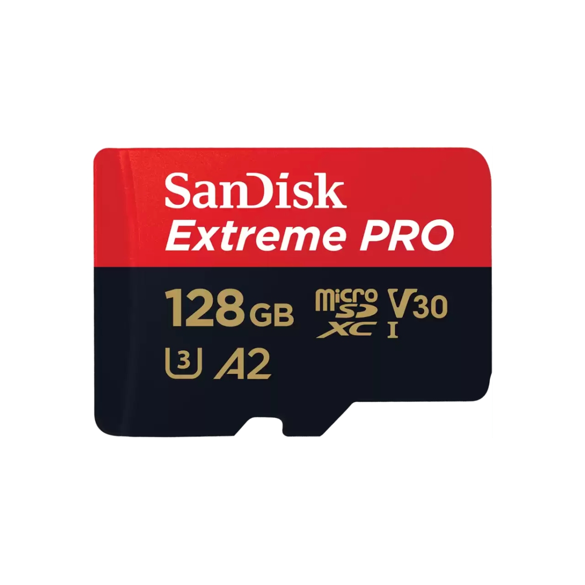 Pamäťová karta Sandisk Extreme PRO microSDXC 128GB 200MB/s / 90MB/s A2 C10 V30 UHS-I U3, adaptér