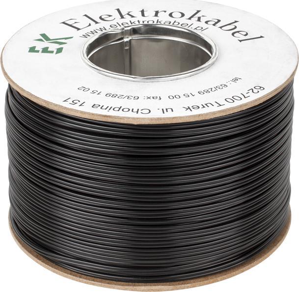 LP kabel SMYp reproduktorový kabel 2 x 0,22mm černý 300m