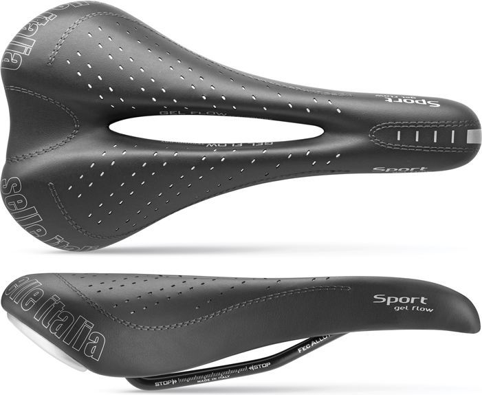 Sedlo Selle Italia ŠPORT GEL FLOW S (id match - S2) Fec Alloy 7 Duro-tek Black (SIT-052H501AEC001)