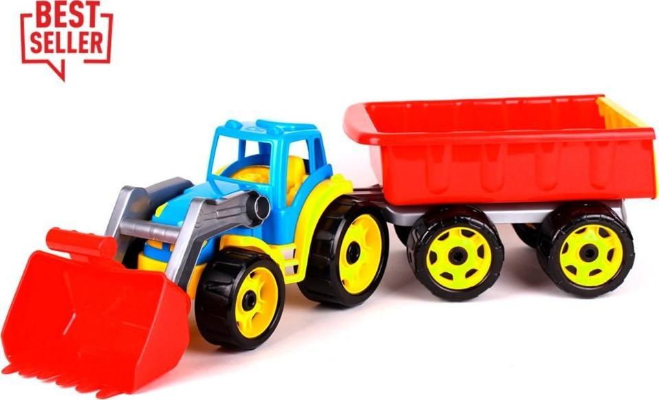 Technok Traktorový buldozer s přívěsem 3688 TechnoK p9 mix cena za 1 ks