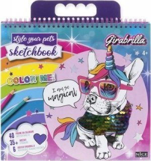 Sketchbook Pěkné album Upravte styl svého mazlíčka