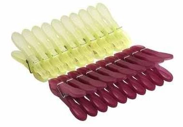 Kolíčky na prádlo 20 ks/80 mm plast