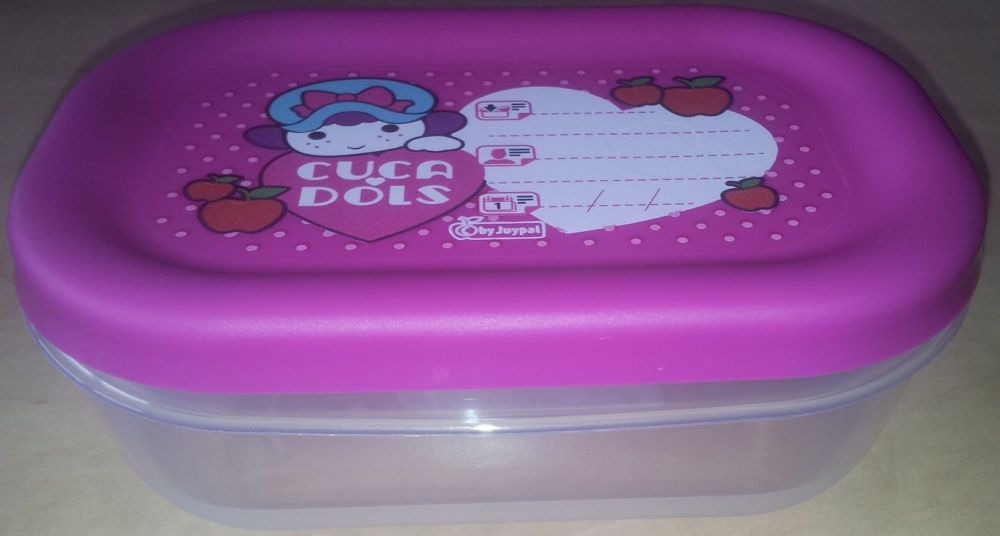 Dóza na potraviny 1,2 l plast - bábika