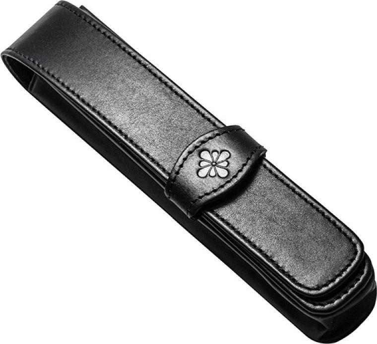 Pouzdro na tužku na pero, kůži, černé