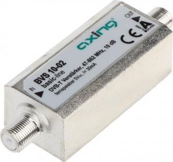 BVS-10-02 ZESILOVAČ 10dB DVB-T