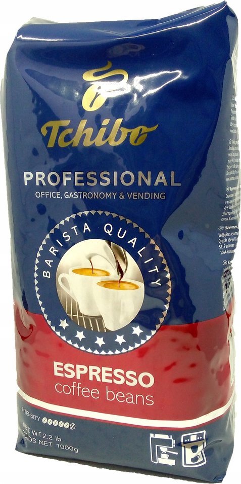 Tchibo Espresso Professional zrnková káva 1 kg