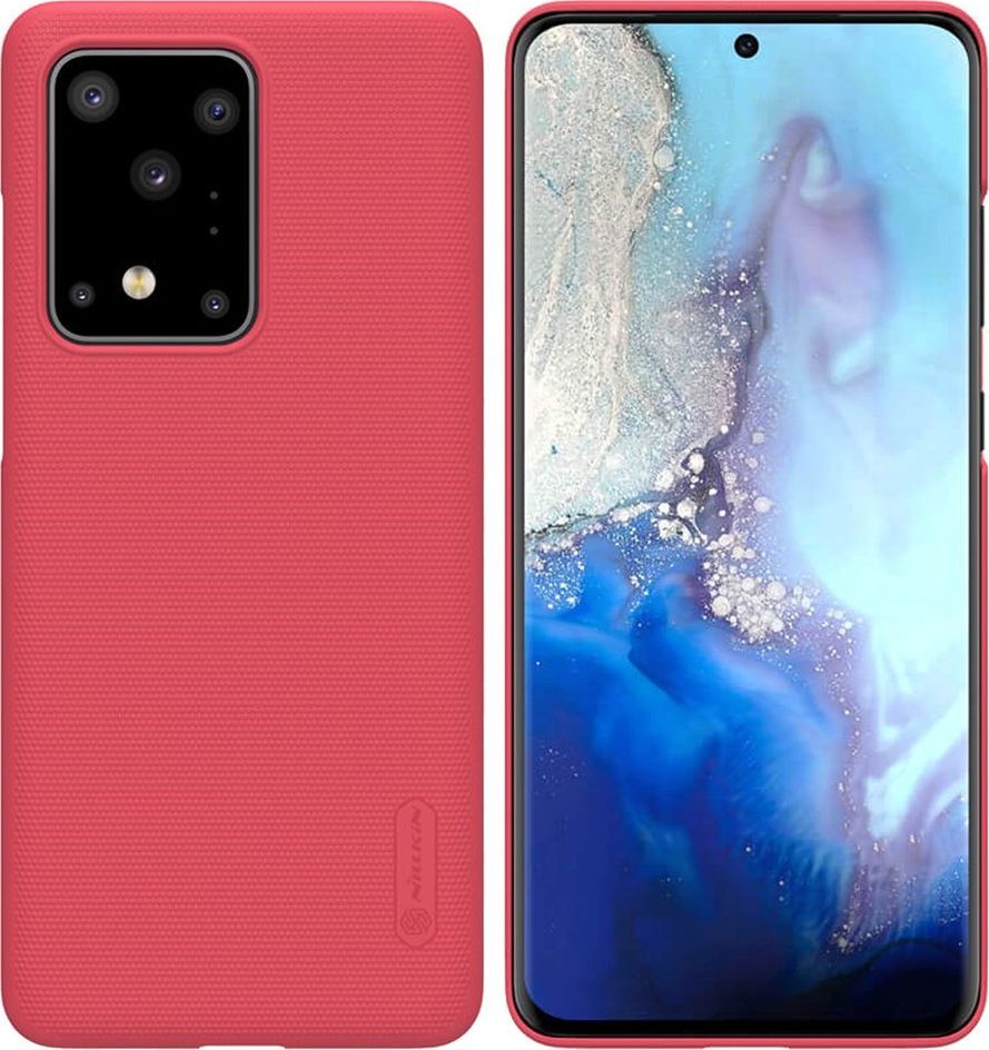 Nillkin Frosted Galaxy S20 Ultra Case – červené univerzální