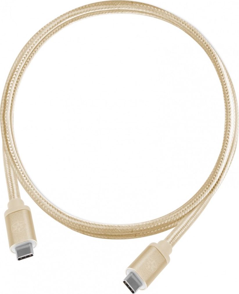 USB USB-C Silverstone Cable-USB-C 0,5 M Zloty (52039)