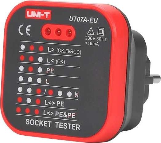Uni-T Indikátor sítě 230 V AC Uni-T UT07A-EU
