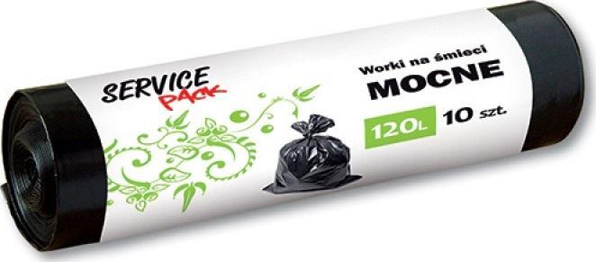 Stella STELLA pytle na odpadky, LDPE, silné, 120 l, 10 ks, černé