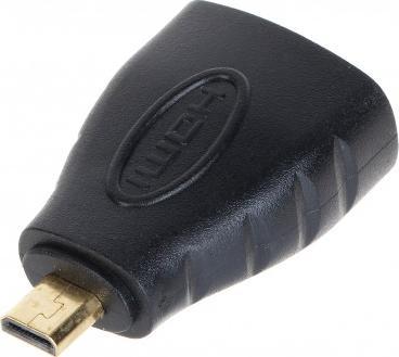 AV adaptér HDMI Micro - HDMI černý (HDMI-W-MICRO/HDMI-G)