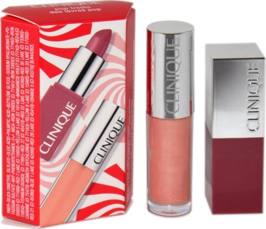 Clinique Clinique Set (lipstick Pop Lip Color + Pop Splash)
