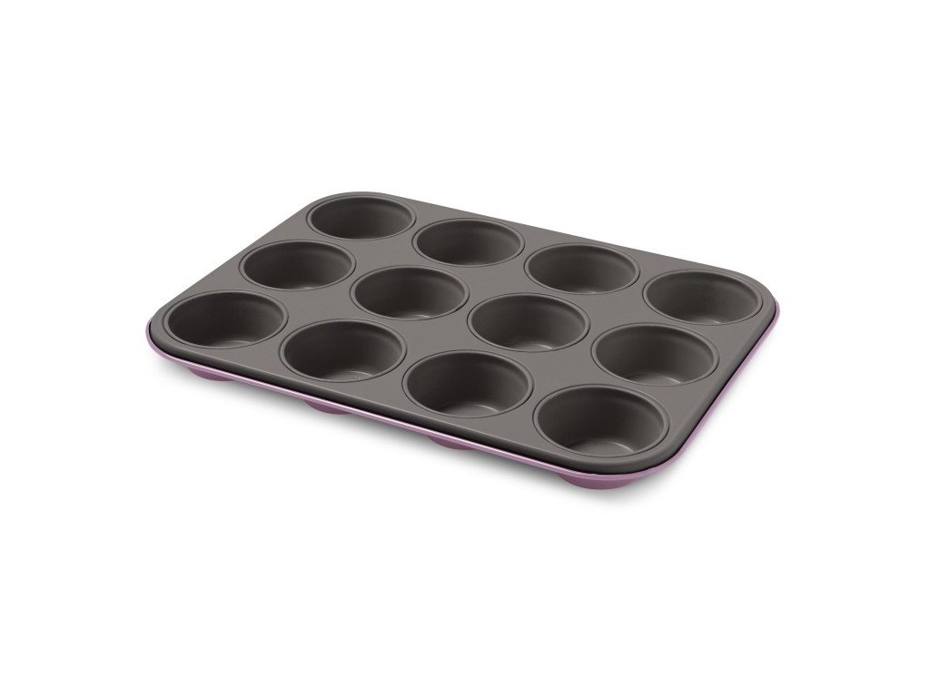 Forma na 12 ks muffinov 27x35x3 cm Bon Ton mix farieb
