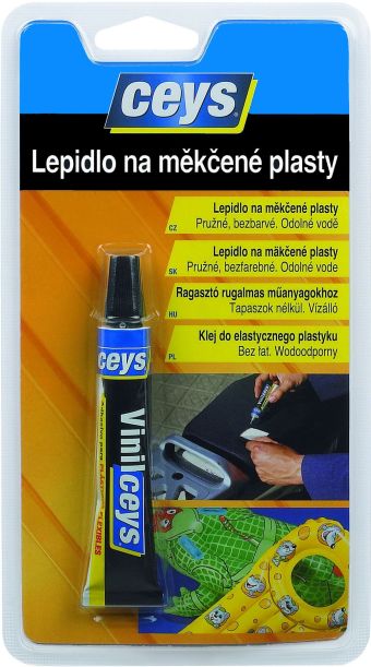 Lepidlo Ceys na mäkčené plasty 15 ml