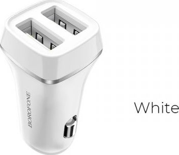 Nabíječka Borofone 2x USB-A 2,4 A (BFO-BZ2-W)