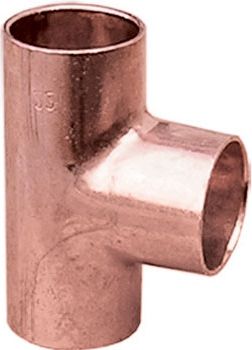 Viega Redukční T-kus 42 x 18 x 42 mm pájený (125479)